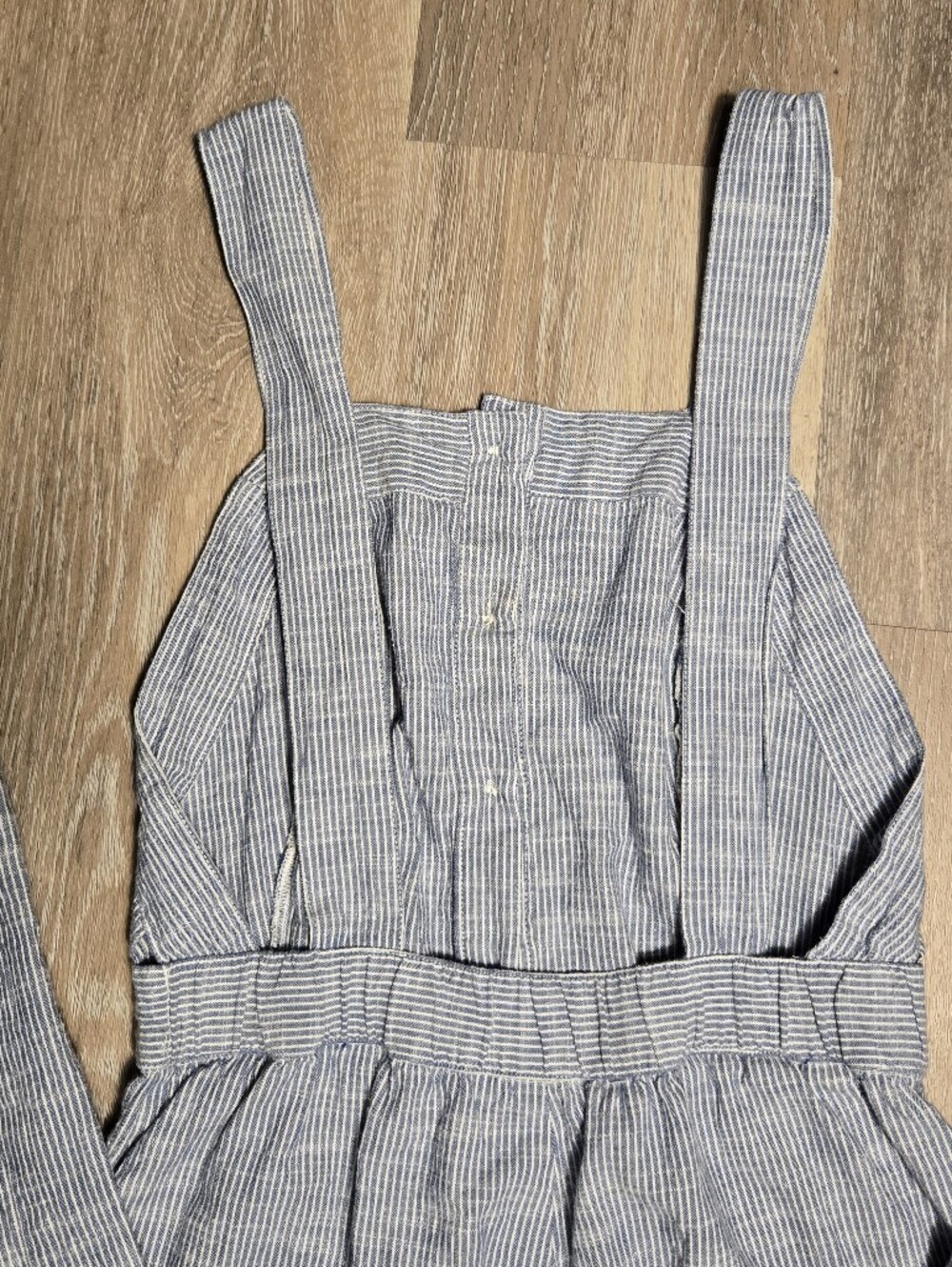 Japna Blue & White Striped Jumpsuit Size S - Picture 4 of 6